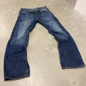 vintage y2k loose fit ring of fire jeans 30x32